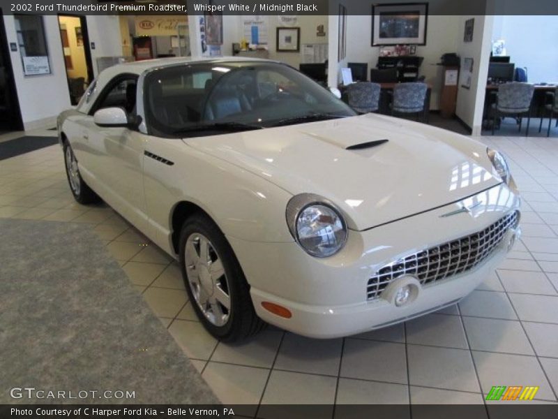 Front 3/4 View of 2002 Thunderbird Premium Roadster