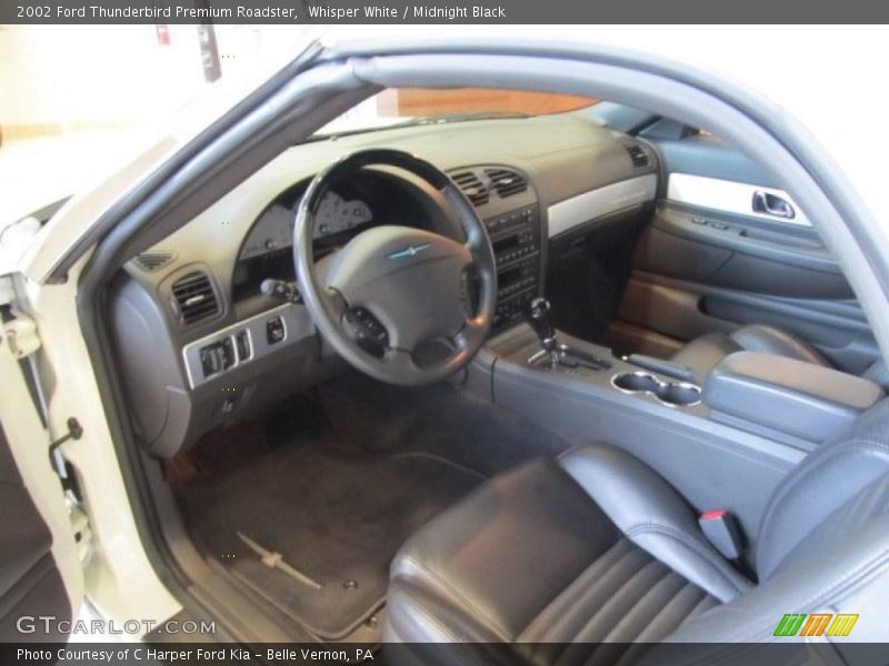 Dashboard of 2002 Thunderbird Premium Roadster