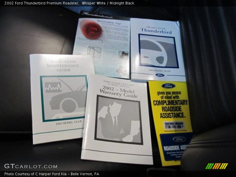 Whisper White / Midnight Black 2002 Ford Thunderbird Premium Roadster