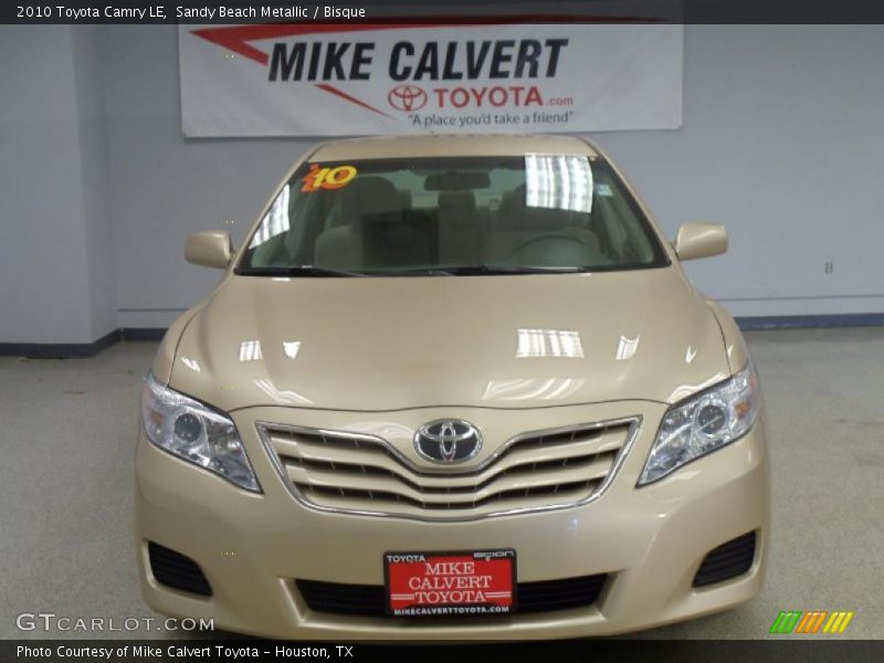 Sandy Beach Metallic / Bisque 2010 Toyota Camry LE