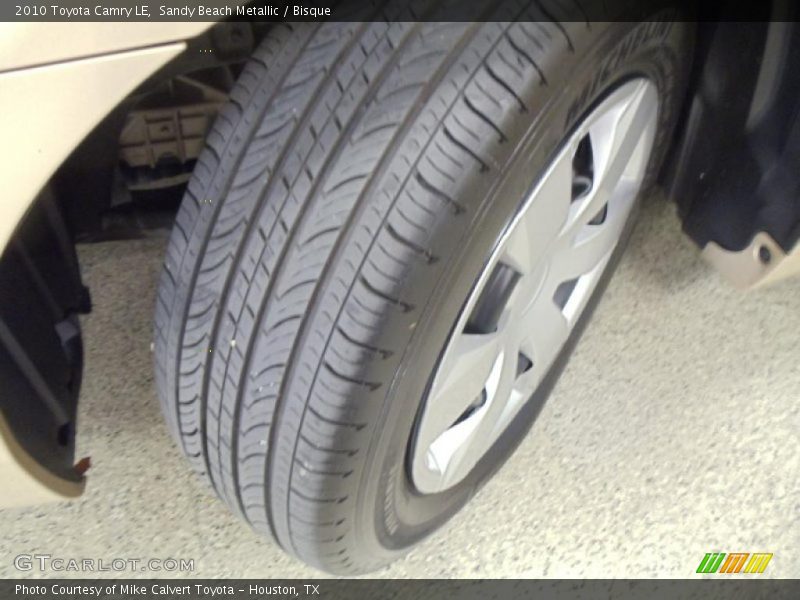 Sandy Beach Metallic / Bisque 2010 Toyota Camry LE