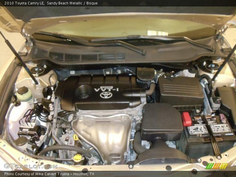 Sandy Beach Metallic / Bisque 2010 Toyota Camry LE