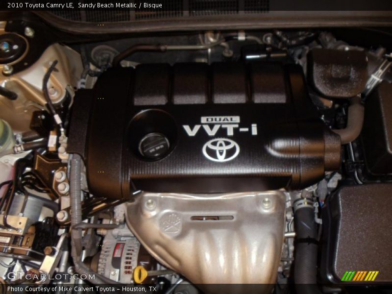 Sandy Beach Metallic / Bisque 2010 Toyota Camry LE