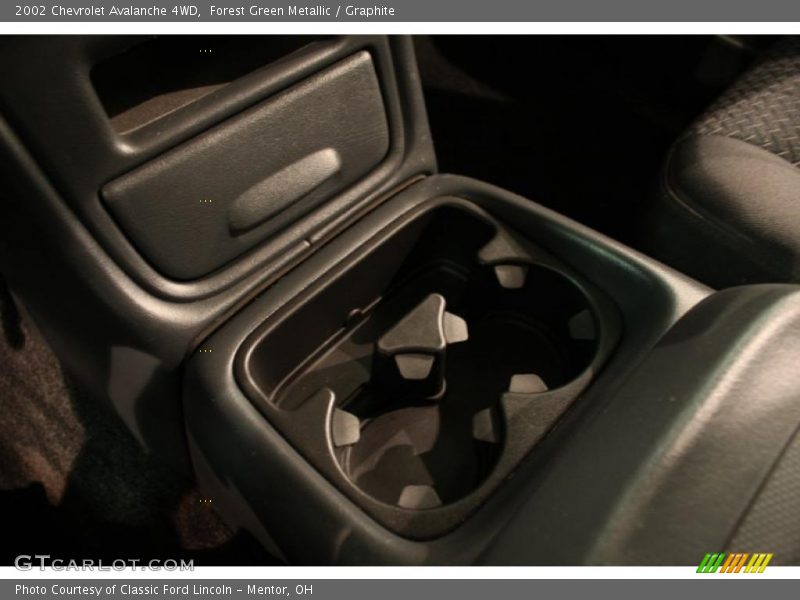 Forest Green Metallic / Graphite 2002 Chevrolet Avalanche 4WD
