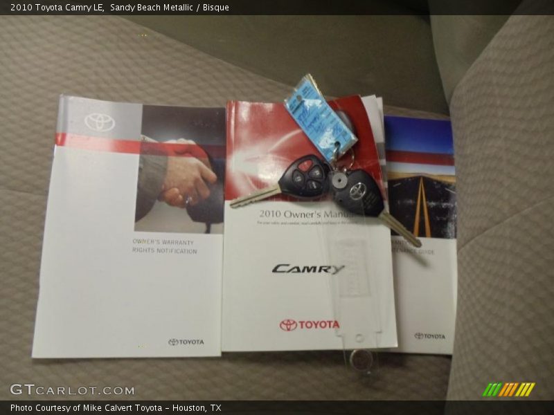 Sandy Beach Metallic / Bisque 2010 Toyota Camry LE