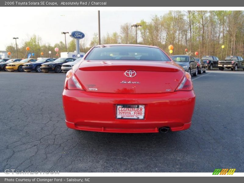 Absolutely Red / Charcoal 2006 Toyota Solara SE Coupe