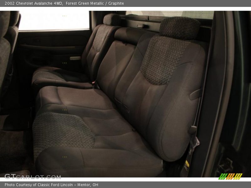 Forest Green Metallic / Graphite 2002 Chevrolet Avalanche 4WD