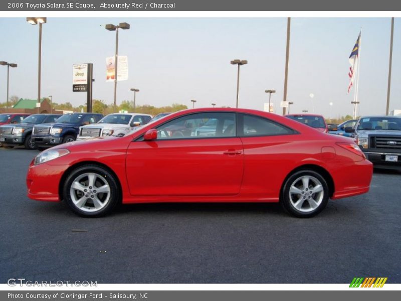 Absolutely Red / Charcoal 2006 Toyota Solara SE Coupe