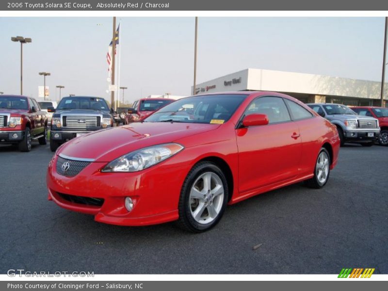 Absolutely Red / Charcoal 2006 Toyota Solara SE Coupe