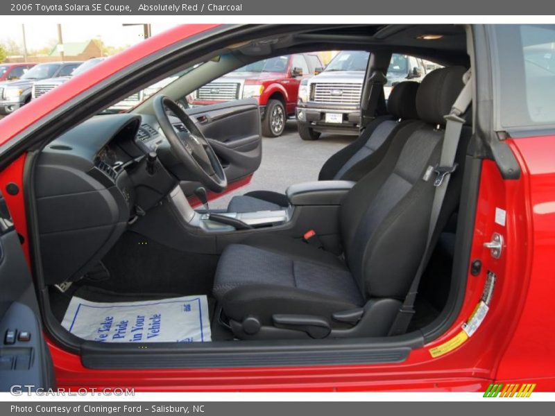 Absolutely Red / Charcoal 2006 Toyota Solara SE Coupe