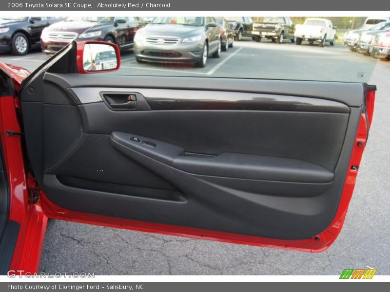 Absolutely Red / Charcoal 2006 Toyota Solara SE Coupe