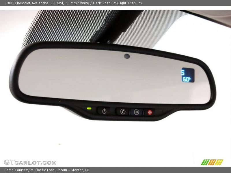 Summit White / Dark Titanium/Light Titanium 2008 Chevrolet Avalanche LTZ 4x4