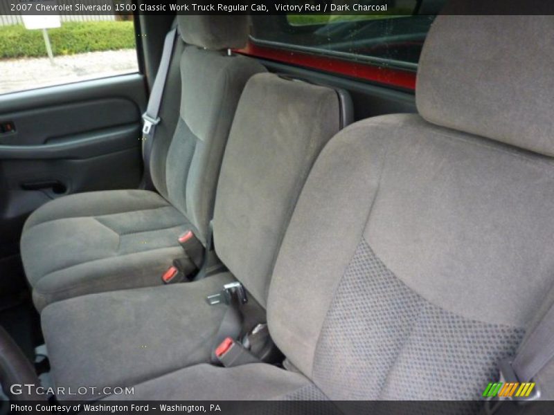 Victory Red / Dark Charcoal 2007 Chevrolet Silverado 1500 Classic Work Truck Regular Cab