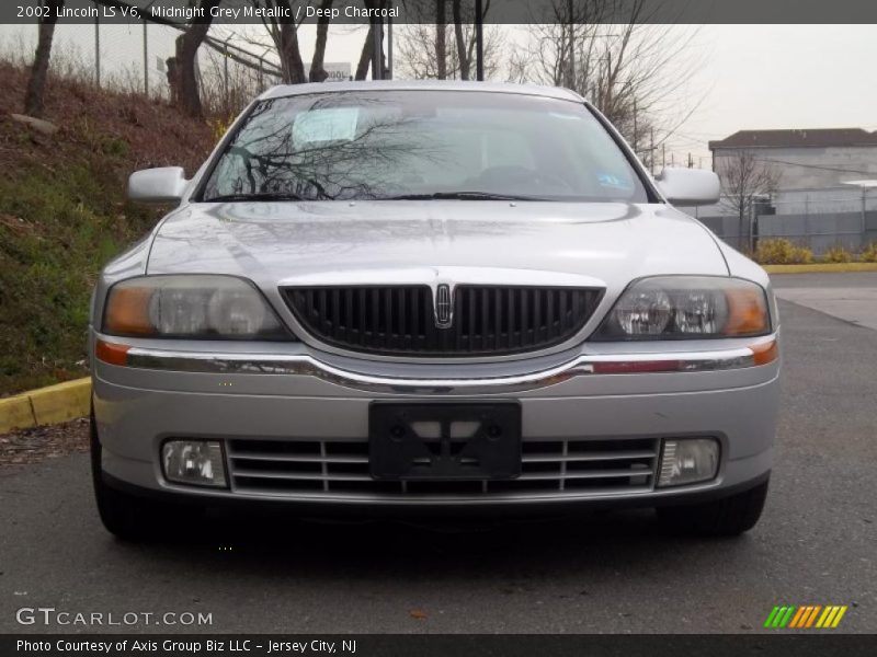 Midnight Grey Metallic / Deep Charcoal 2002 Lincoln LS V6