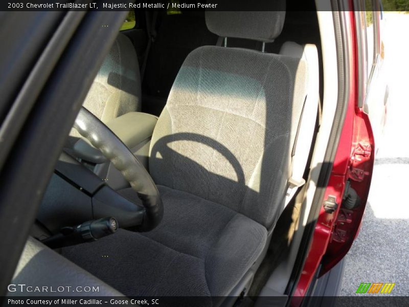 Majestic Red Metallic / Medium Pewter 2003 Chevrolet TrailBlazer LT