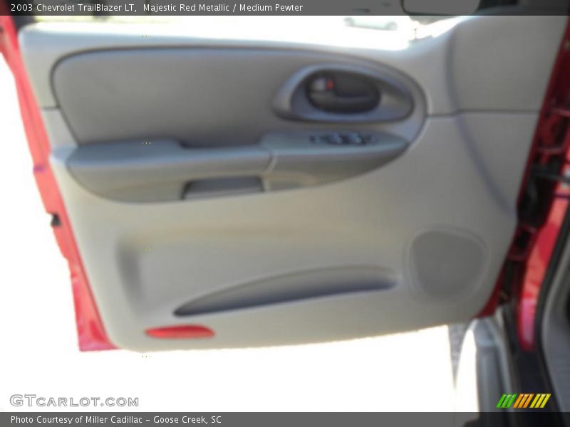 Majestic Red Metallic / Medium Pewter 2003 Chevrolet TrailBlazer LT