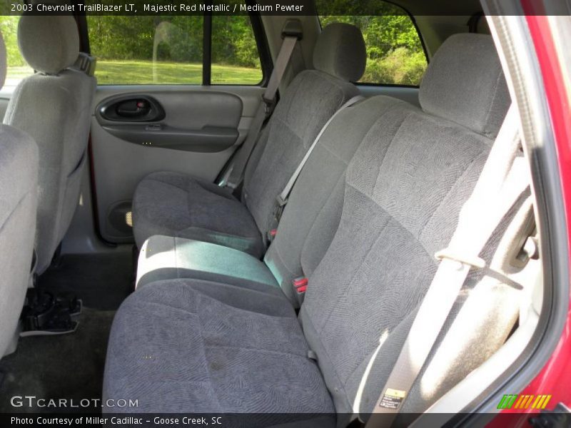 Majestic Red Metallic / Medium Pewter 2003 Chevrolet TrailBlazer LT