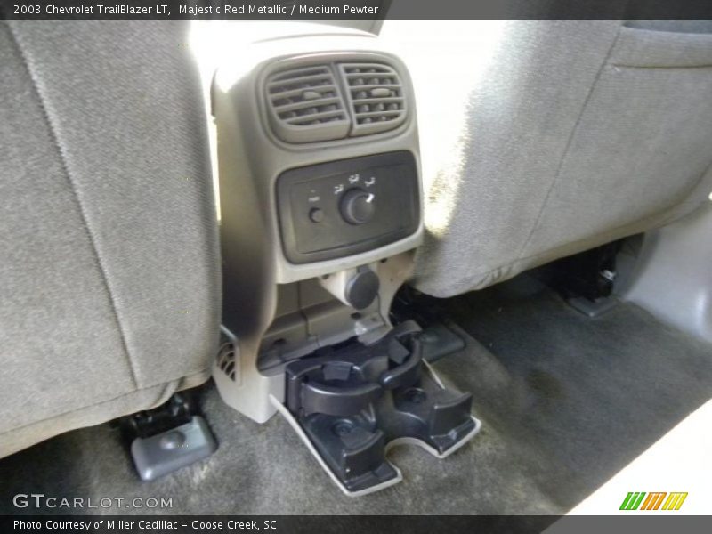 Majestic Red Metallic / Medium Pewter 2003 Chevrolet TrailBlazer LT