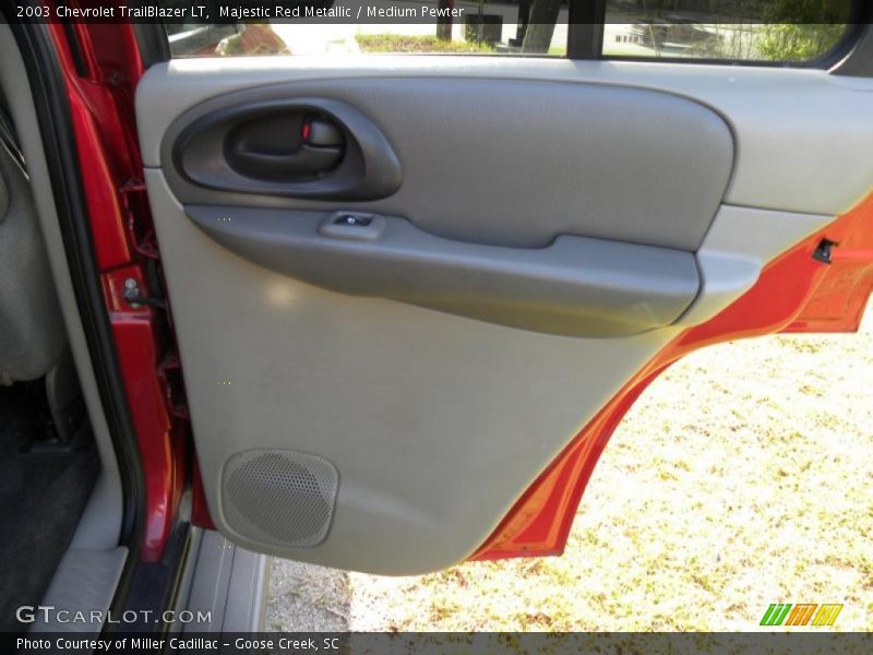 Majestic Red Metallic / Medium Pewter 2003 Chevrolet TrailBlazer LT