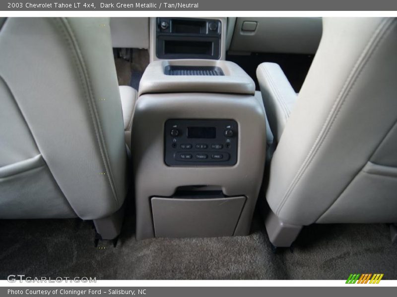 Dark Green Metallic / Tan/Neutral 2003 Chevrolet Tahoe LT 4x4