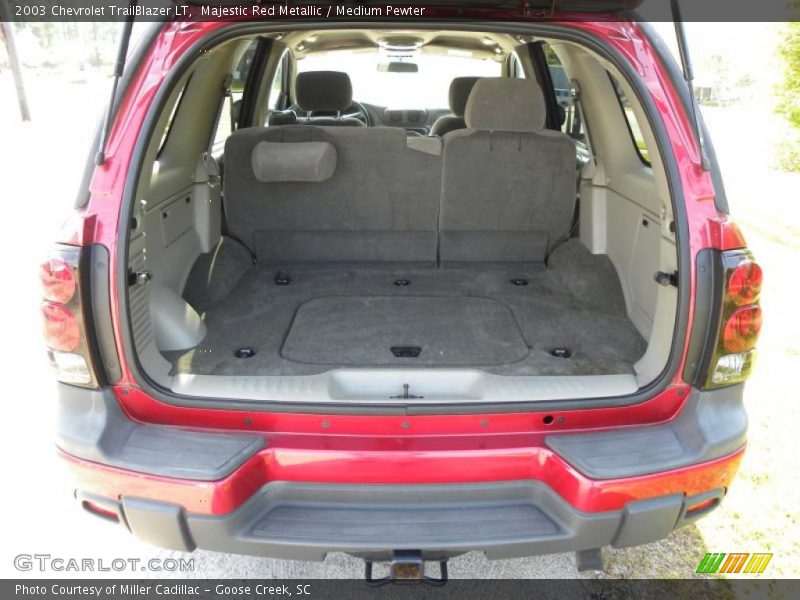 Majestic Red Metallic / Medium Pewter 2003 Chevrolet TrailBlazer LT
