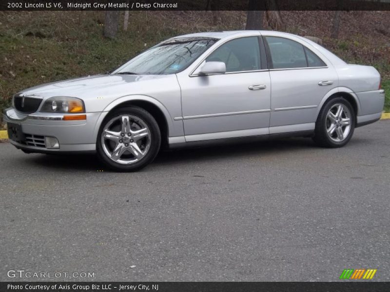Midnight Grey Metallic / Deep Charcoal 2002 Lincoln LS V6