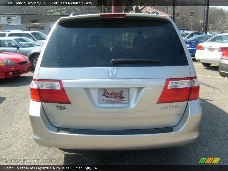 Silver Pearl Metallic / Gray 2005 Honda Odyssey EX