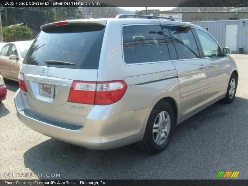 Silver Pearl Metallic / Gray 2005 Honda Odyssey EX