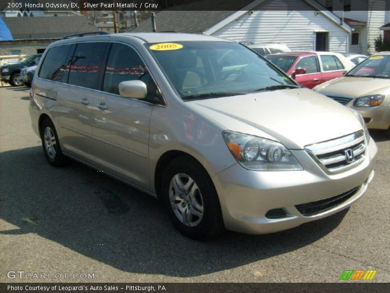 Silver Pearl Metallic / Gray 2005 Honda Odyssey EX