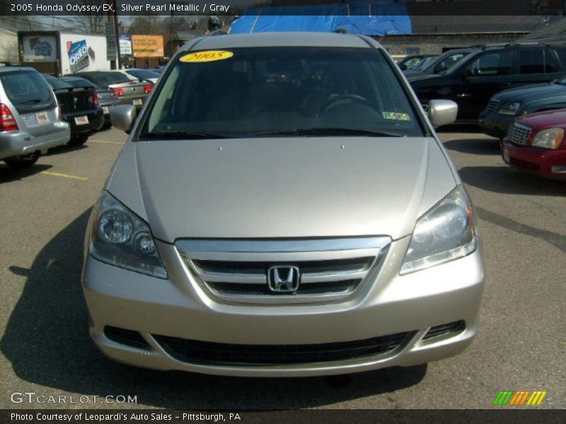 Silver Pearl Metallic / Gray 2005 Honda Odyssey EX