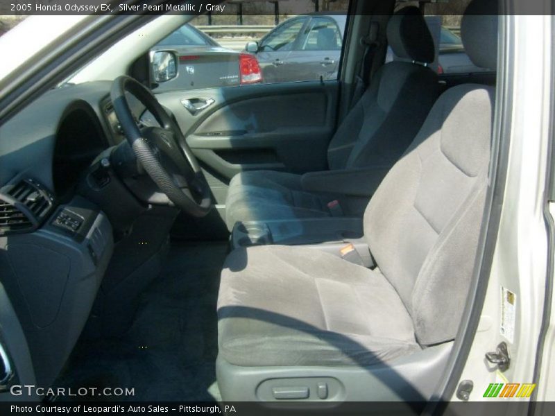 Silver Pearl Metallic / Gray 2005 Honda Odyssey EX