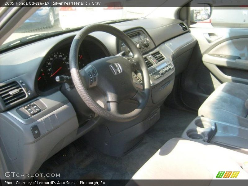 Silver Pearl Metallic / Gray 2005 Honda Odyssey EX