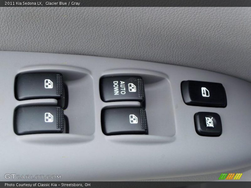 Glacier Blue / Gray 2011 Kia Sedona LX