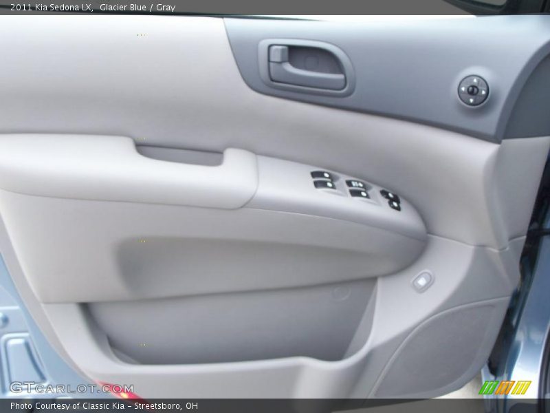 Glacier Blue / Gray 2011 Kia Sedona LX
