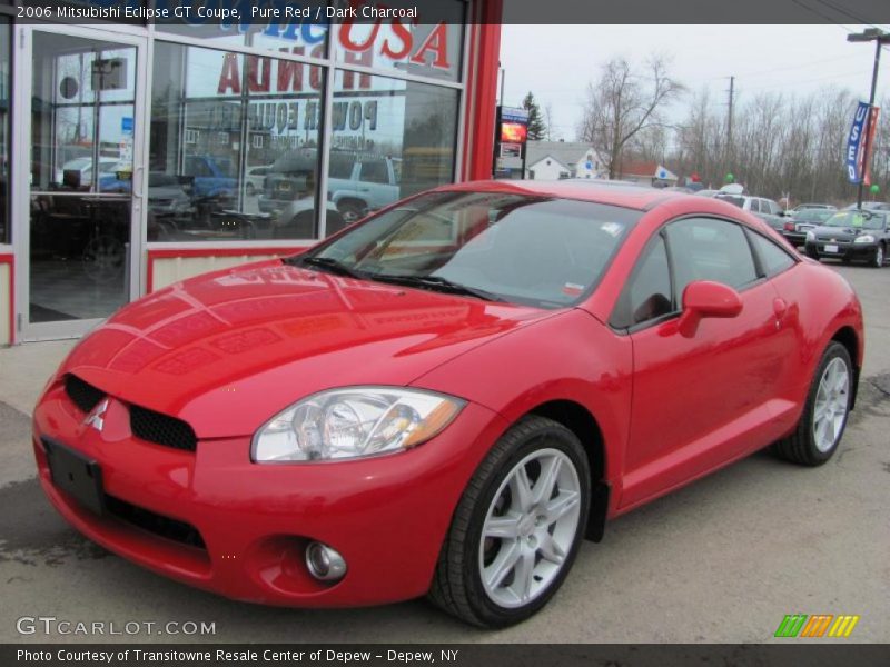 Pure Red / Dark Charcoal 2006 Mitsubishi Eclipse GT Coupe
