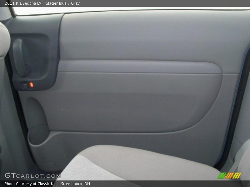 Glacier Blue / Gray 2011 Kia Sedona LX
