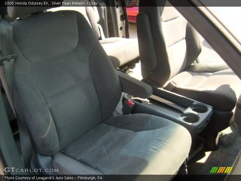 Silver Pearl Metallic / Gray 2005 Honda Odyssey EX