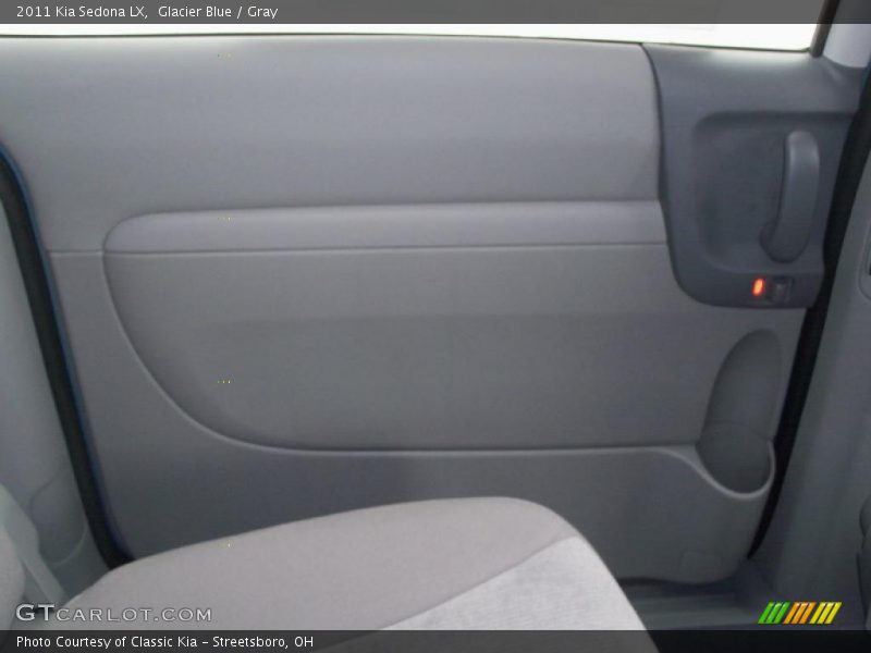 Glacier Blue / Gray 2011 Kia Sedona LX