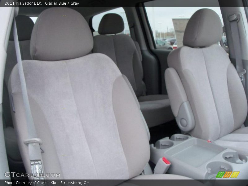 Glacier Blue / Gray 2011 Kia Sedona LX