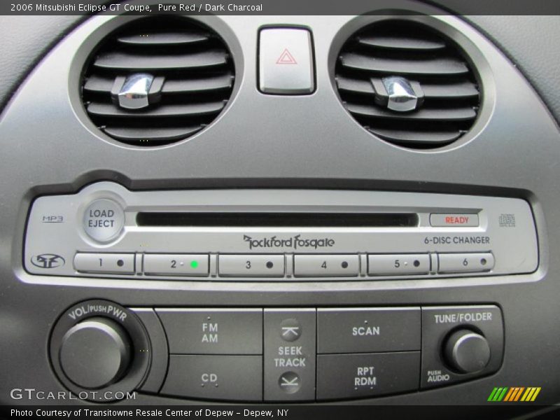Pure Red / Dark Charcoal 2006 Mitsubishi Eclipse GT Coupe