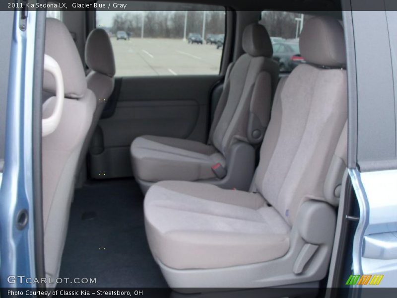 Glacier Blue / Gray 2011 Kia Sedona LX