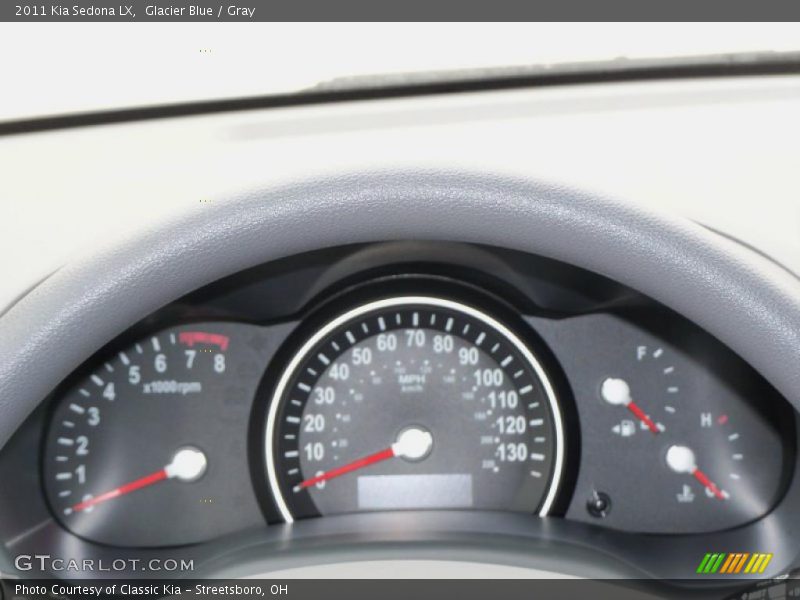 Glacier Blue / Gray 2011 Kia Sedona LX