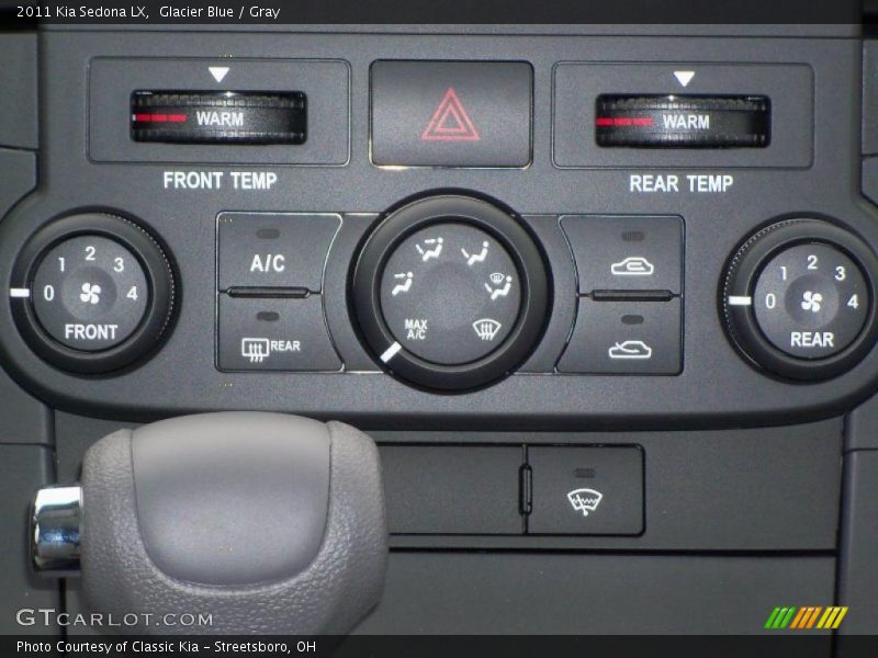 Glacier Blue / Gray 2011 Kia Sedona LX