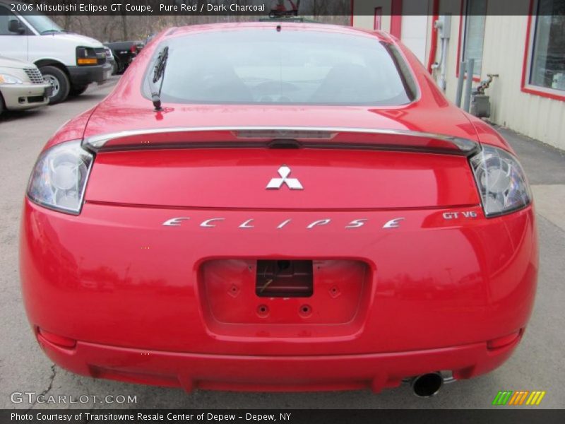 Pure Red / Dark Charcoal 2006 Mitsubishi Eclipse GT Coupe