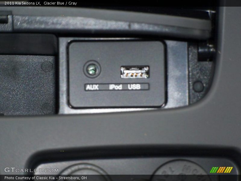 Glacier Blue / Gray 2011 Kia Sedona LX