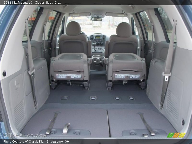 Glacier Blue / Gray 2011 Kia Sedona LX
