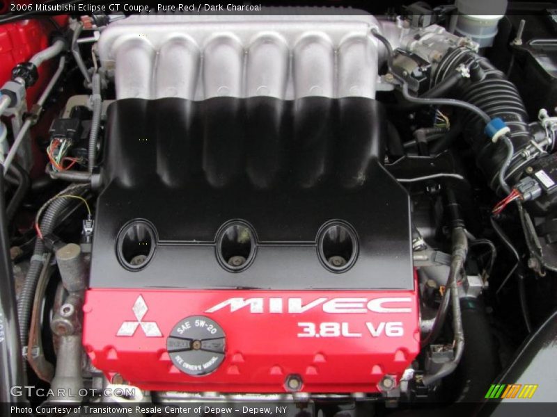 Pure Red / Dark Charcoal 2006 Mitsubishi Eclipse GT Coupe