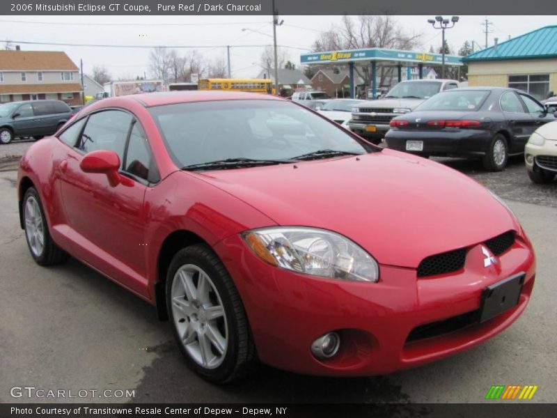 Pure Red / Dark Charcoal 2006 Mitsubishi Eclipse GT Coupe