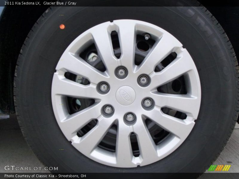 Glacier Blue / Gray 2011 Kia Sedona LX