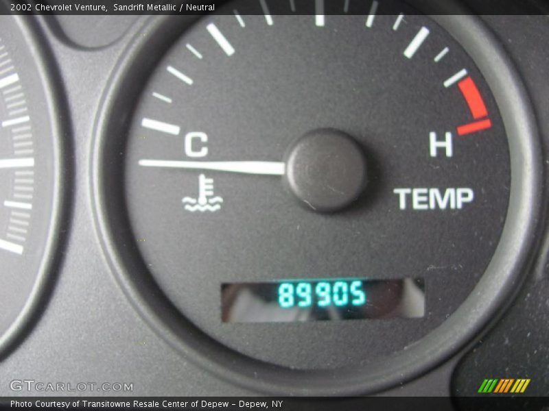 Sandrift Metallic / Neutral 2002 Chevrolet Venture